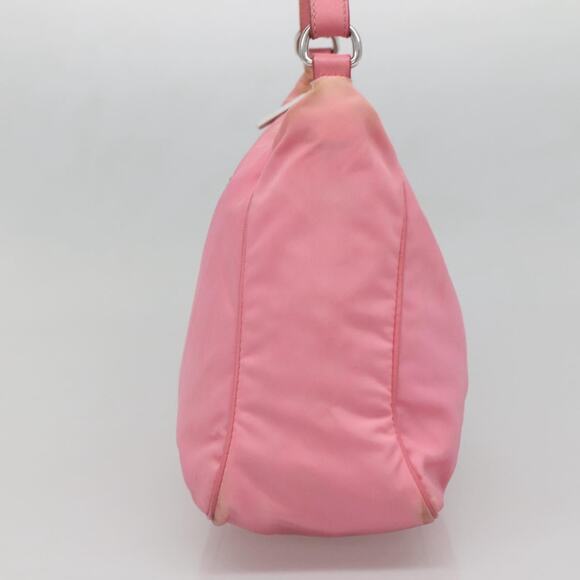 PRADA Shoulder Bag Nylon Pink Silver - Picture 5 of 12